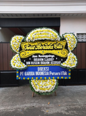 Papan Bunga Duka di Deli Tua