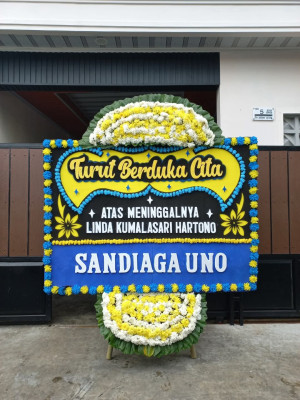 Papan Bunga Duka di Deli Tua